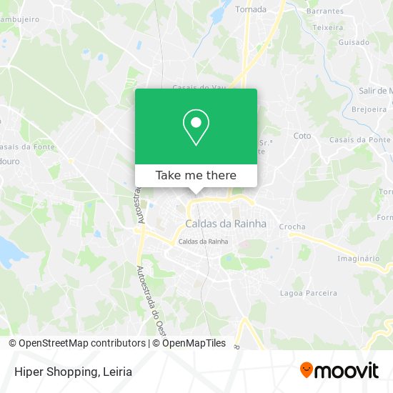 Hiper Shopping map