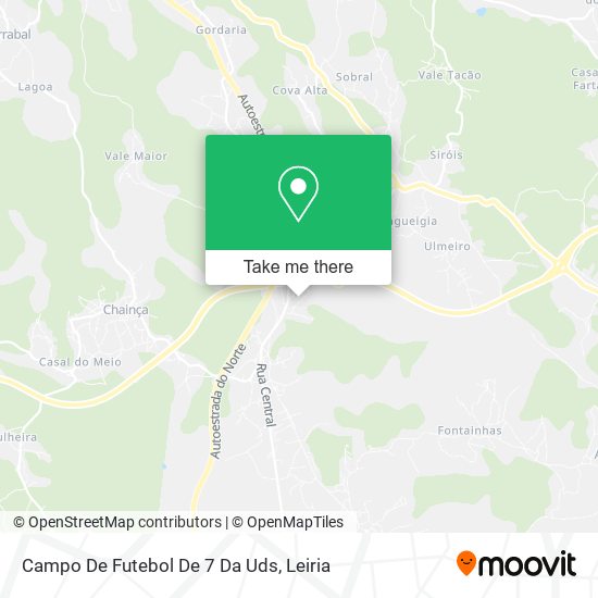 Campo De Futebol De 7 Da Uds map