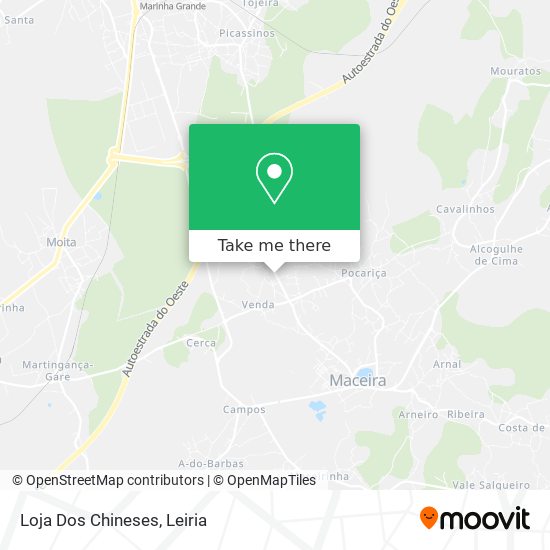 Loja Dos Chineses mapa