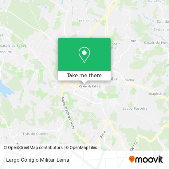 Largo Colégio Militar map