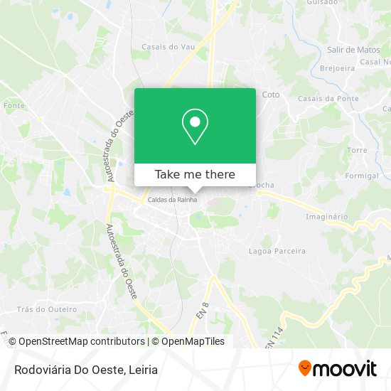 Rodoviária Do Oeste map