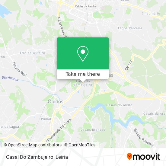 Casal Do Zambujeiro mapa