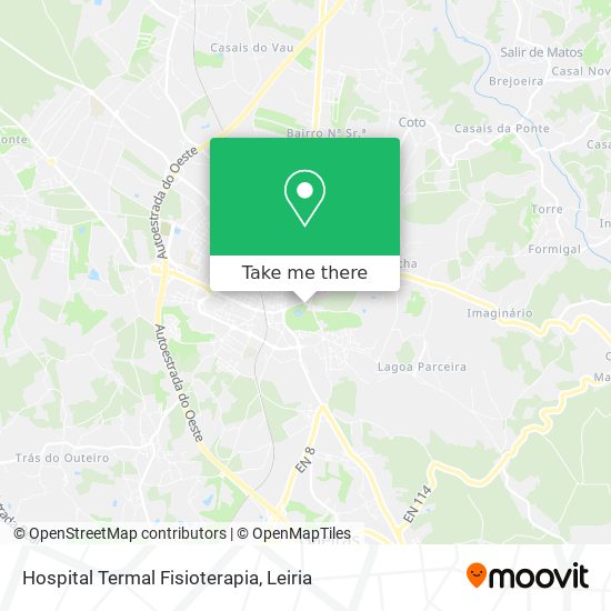 Hospital Termal Fisioterapia map