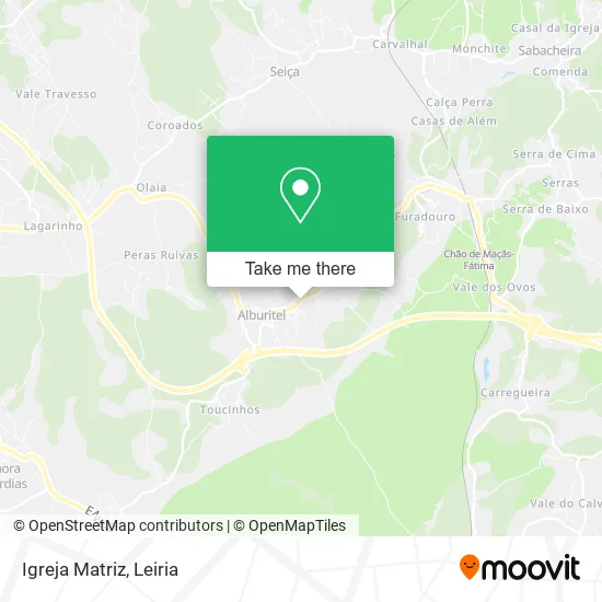 Igreja Matriz map