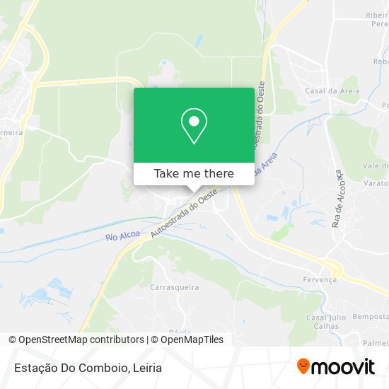 Estação Do Comboio map