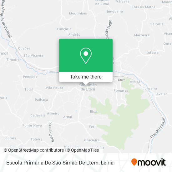 Escola Primária De São Simão De Ltém map