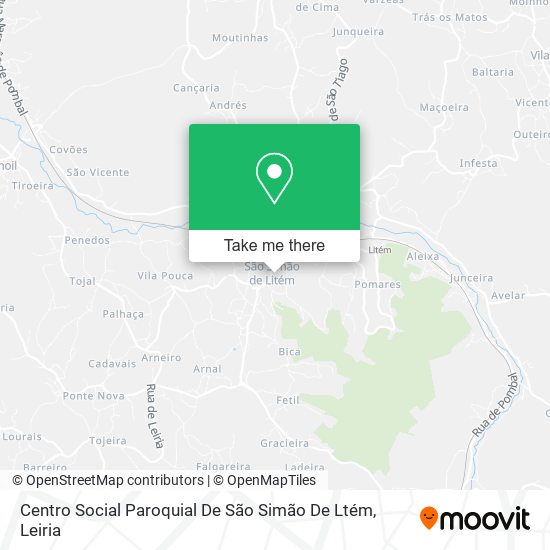 Centro Social Paroquial De São Simão De Ltém map