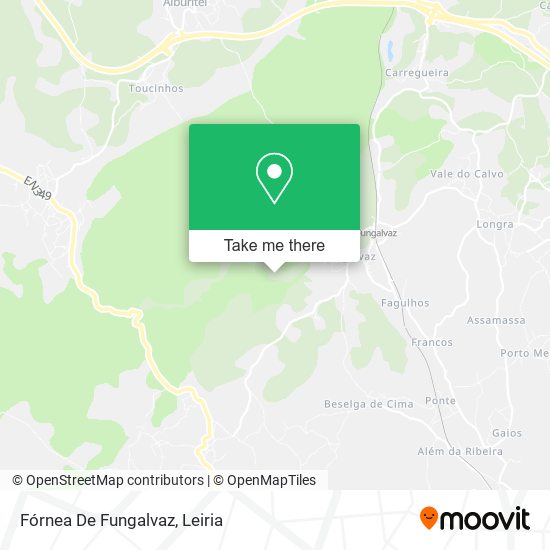 Fórnea De Fungalvaz map