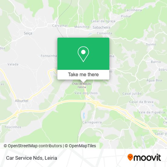 Car Service Nds mapa