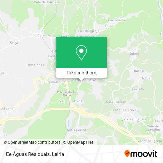 Ee Águas Residuais mapa
