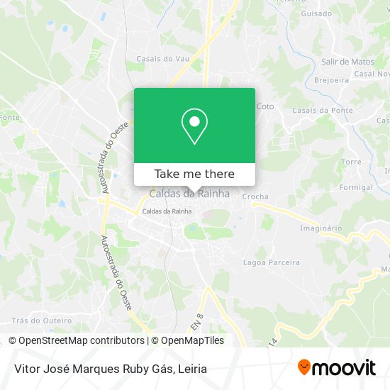 Vitor José Marques Ruby Gás mapa