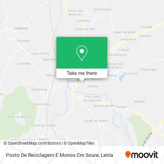 Posto De Reciclagem E Monos Cm Soure map