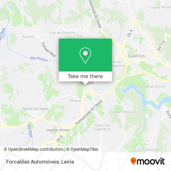Forcaldas Automóveis map
