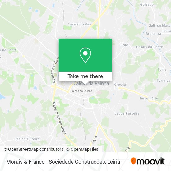 Morais & Franco - Sociedade Construções map