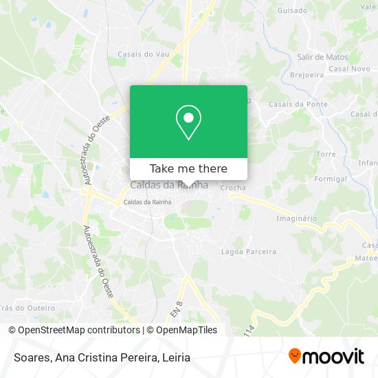 Soares, Ana Cristina Pereira mapa