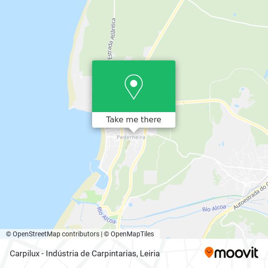 Carpilux - Indústria de Carpintarias mapa