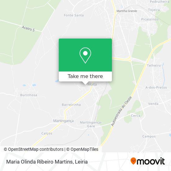 Maria Olinda Ribeiro Martins map