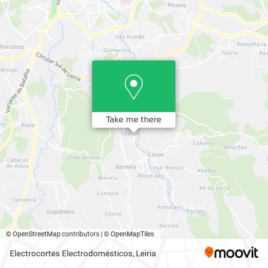 Electrocortes Electrodomésticos map