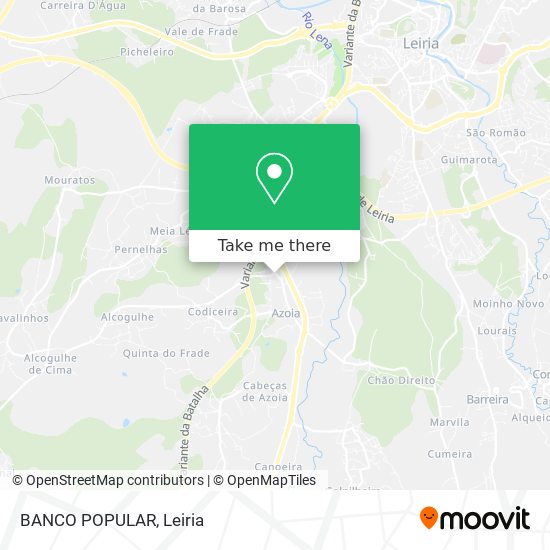 BANCO POPULAR map