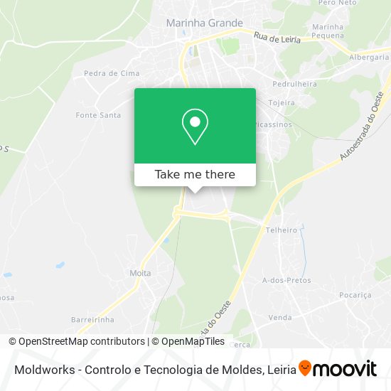 Moldworks - Controlo e Tecnologia de Moldes mapa