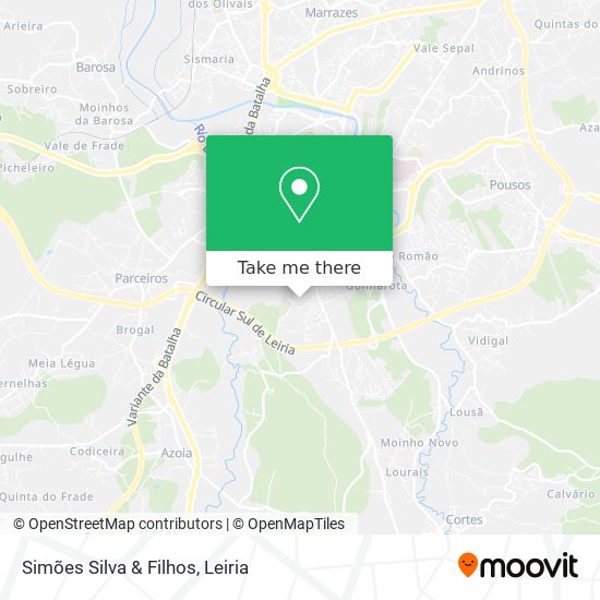 Simões Silva & Filhos map