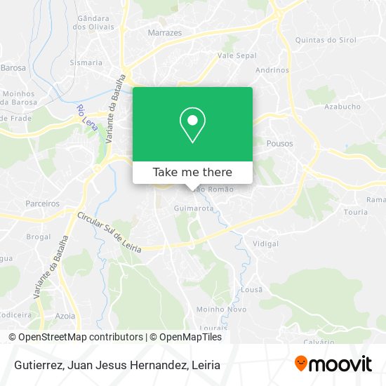 Gutierrez, Juan Jesus Hernandez mapa