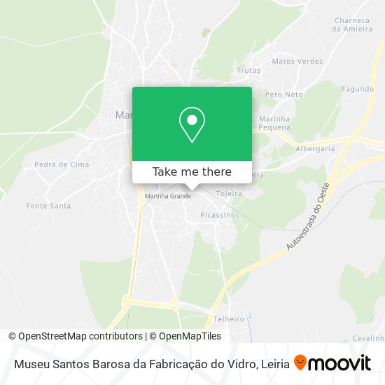 Museu Santos Barosa da Fabricação do Vidro map