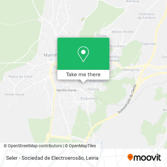 Seler - Sociedad de Electroerosão mapa