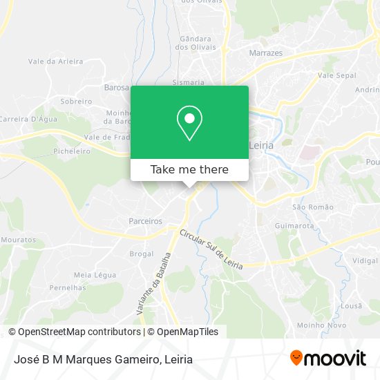 José B M Marques Gameiro map