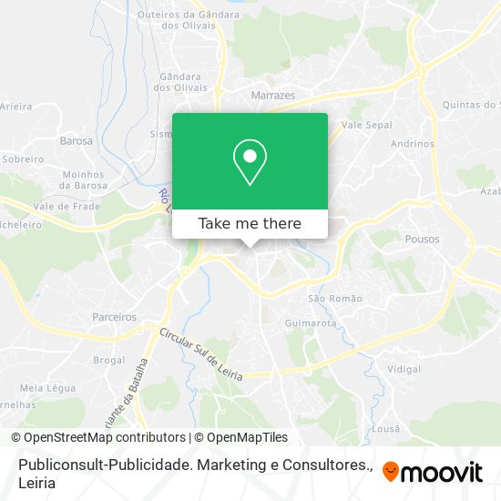 Publiconsult-Publicidade. Marketing e Consultores. mapa