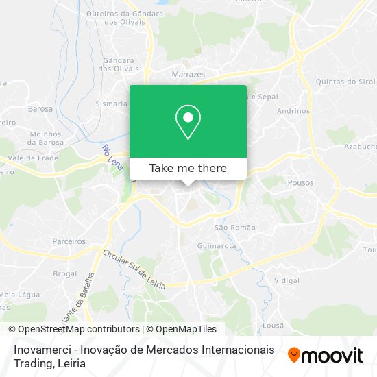 Inovamerci - Inovação de Mercados Internacionais Trading map