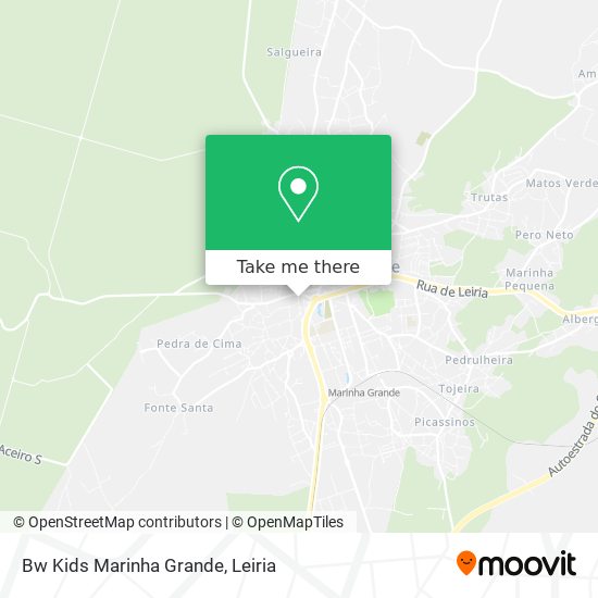 Bw Kids Marinha Grande map