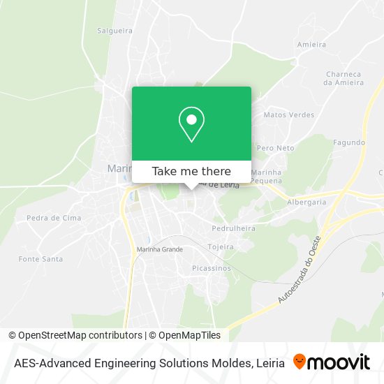 AES-Advanced Engineering Solutions Moldes map