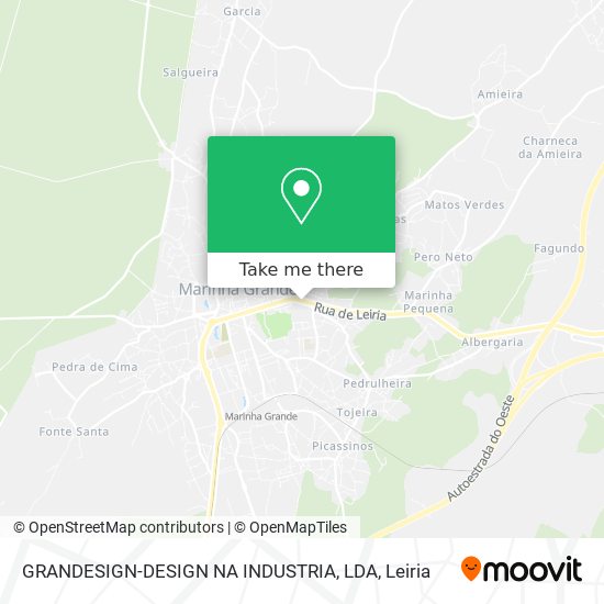 GRANDESIGN-DESIGN NA INDUSTRIA, LDA mapa