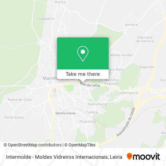 Intermolde - Moldes Vidreiros Internacionais map