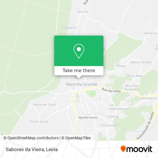 Sabores da Vieira map