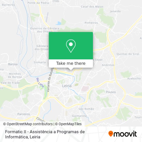 Formatic II - Assistência a Programas de Informática map