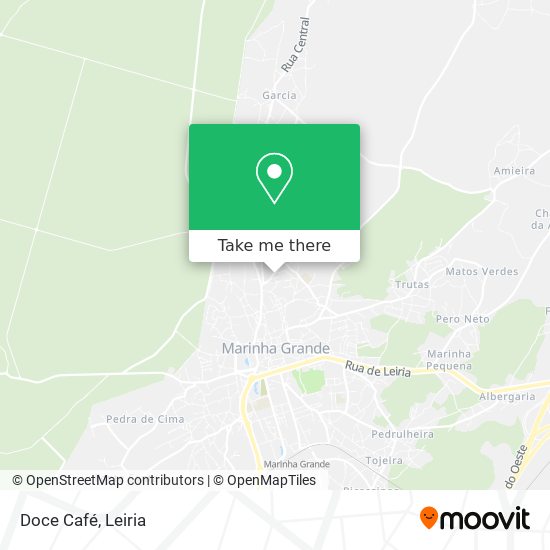 Doce Café mapa