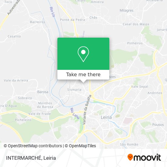 INTERMARCHÉ mapa