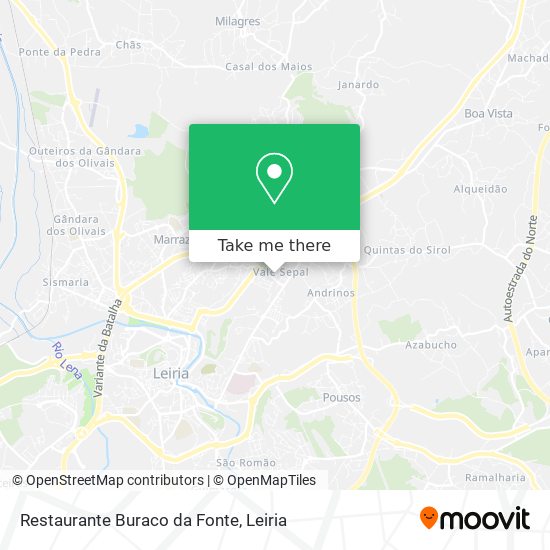 Restaurante Buraco da Fonte map