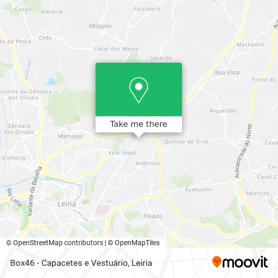 Box46 - Capacetes e Vestuário map
