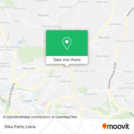 Bike Parts map