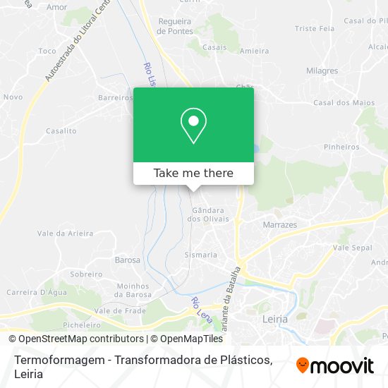 Termoformagem - Transformadora de Plásticos mapa