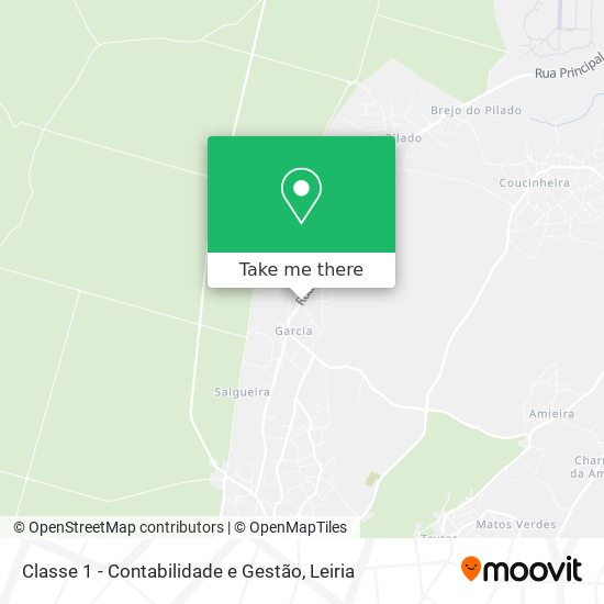 Classe 1 - Contabilidade e Gestão map