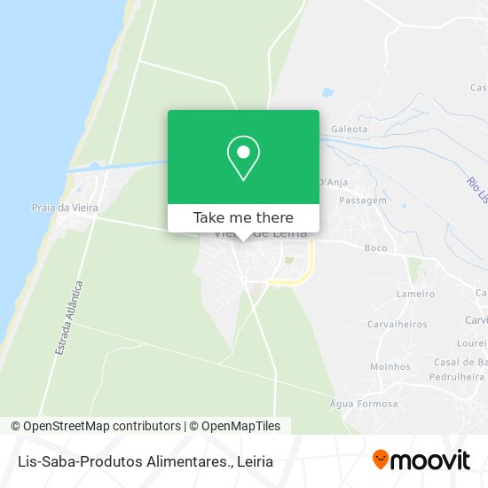 Lis-Saba-Produtos Alimentares. mapa