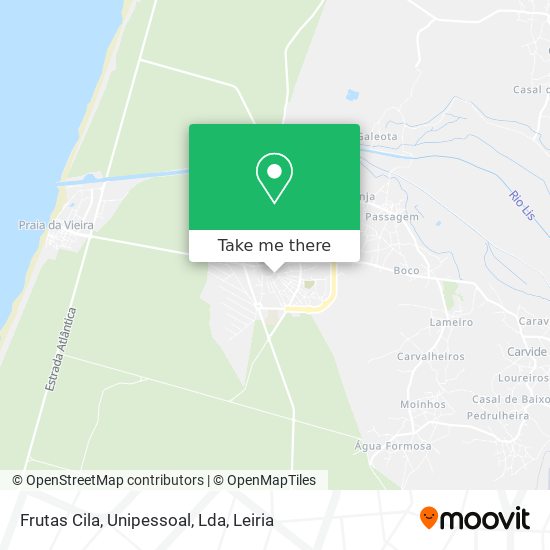 Frutas Cila, Unipessoal, Lda map