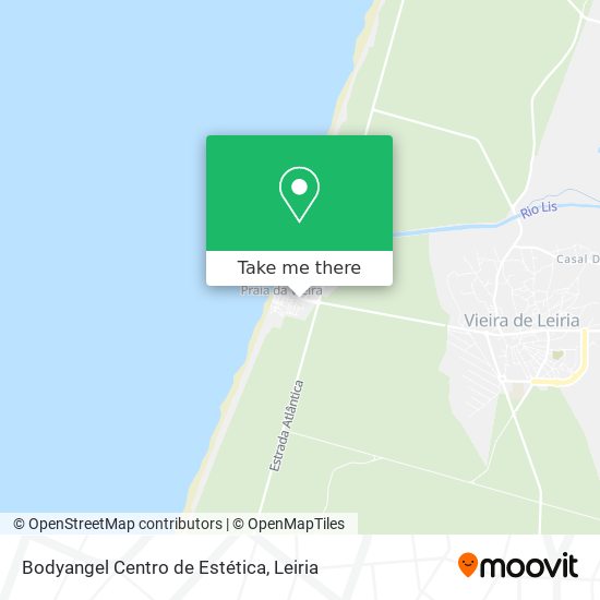 Bodyangel Centro de Estética map