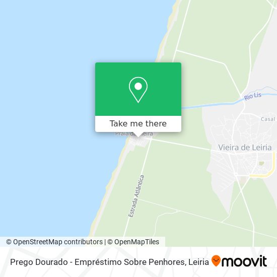 Prego Dourado - Empréstimo Sobre Penhores map