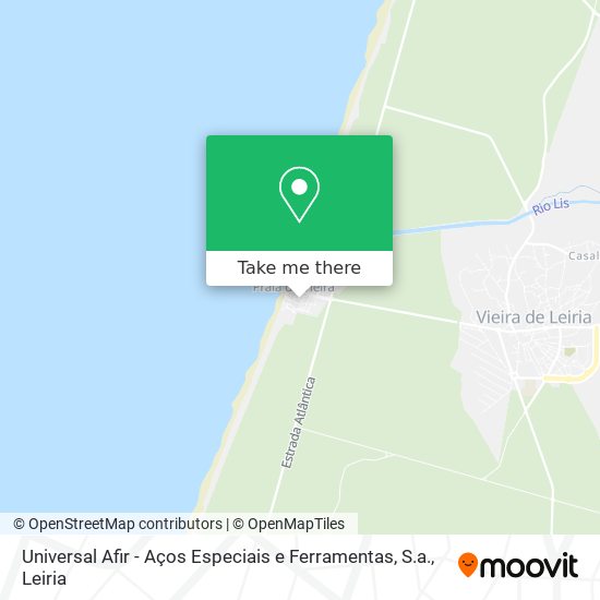 Universal Afir - Aços Especiais e Ferramentas, S.a. mapa