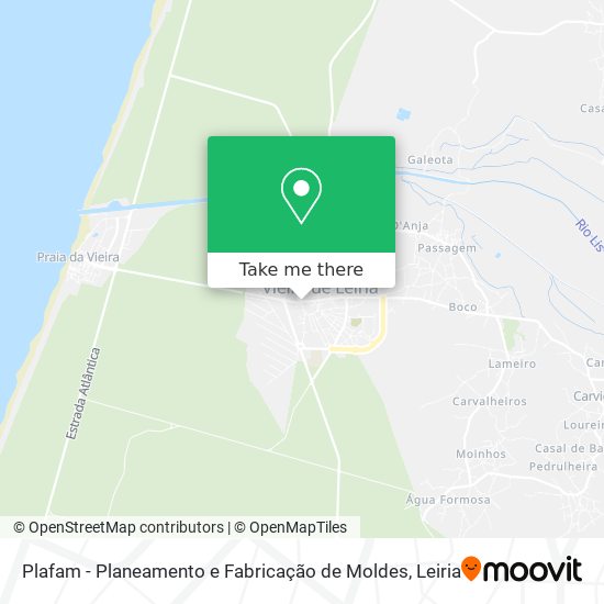 Plafam - Planeamento e Fabricação de Moldes map